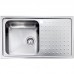 Νεροχύτης SANITEC INOX PUNTO PLUS 11113